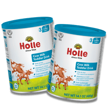 Load image into Gallery viewer, 2 cow milk tins
