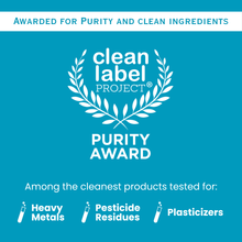 Load image into Gallery viewer, Awarded for Purity and Clean Ingredients: Clean Label Project Purity Award