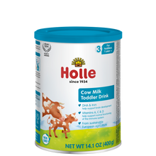 Load image into Gallery viewer, single tin of Holle cow milk toddler drink