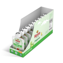 Load image into Gallery viewer, Organic Yogurt with Apple &amp; Pear: open 10-pack box
